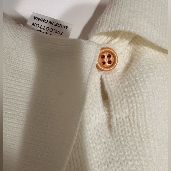 Knit Heart Sweater Romper Size 12-18 Mon - Picture 6 of 7